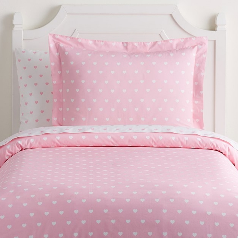 NWT PB Kids Heart Organic Sham